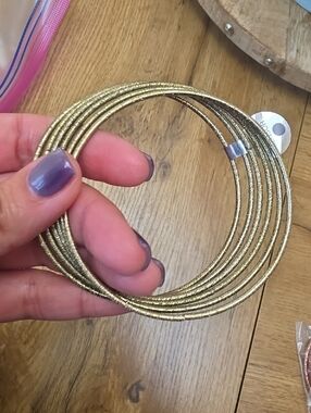 Gold Multi-Row Bangle Bracelet - Women Jewelry